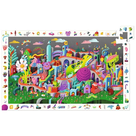 Puzzle obserwacja FANTAZYJNE MIASTECZKO DJ07462