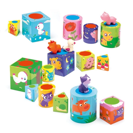 Gra Ludanimo zestaw 3 gier dla dzieci DJ08420