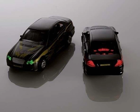 Samochód dla dzieci "Cool", różne dźwięki, światła, napęd, otwierane drzwi, 12193-Gollnest&Kiesel, pojazdy metalowe