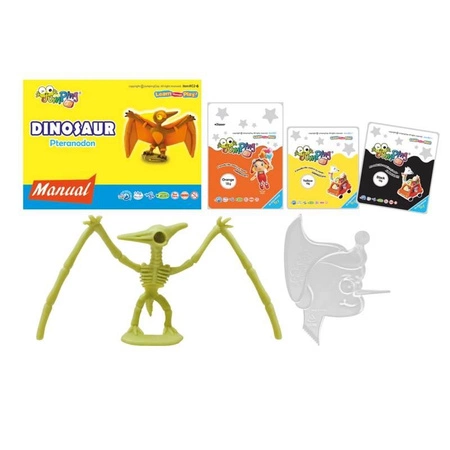 Jumping Clay | Zestaw kreatywny Dinozaur - Pteranodon