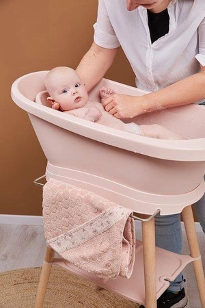bébé-jou Wanienka Sense Edition z czujnikami temperatury Mellow Rose 4202056