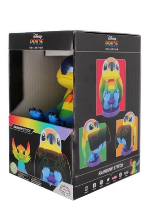 Disney Stitch Lilo & Stitch: Rainbow Stitch phone & controller holder (20 cm) / Stojak Disney Lilo i Stitch - Tęczowy Stitch (20 cm)