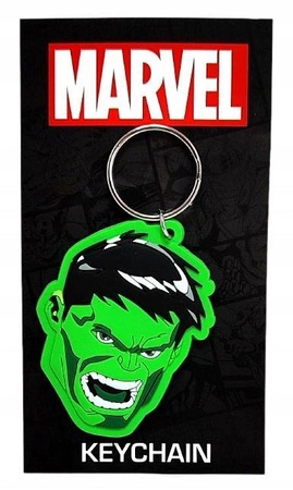 brelok gumowy Marvel - Hulk