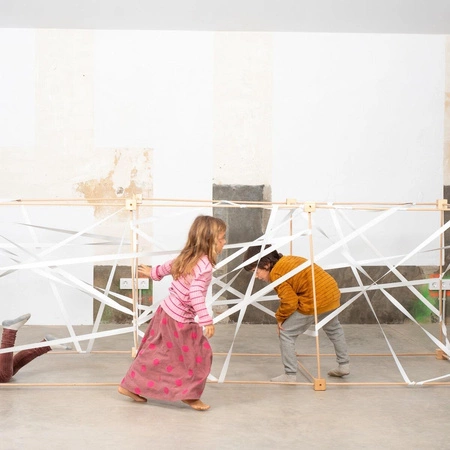 Drewniane klocki konstrukcyjne Trigonos Cubic - 20 el.