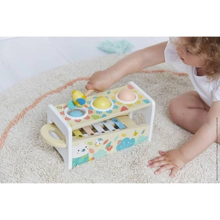 Drewniane cymbałki z kulodromem Pure, Janod