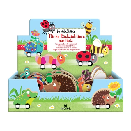 Drewniany Samochodzik z Napędem, Zwierzęta