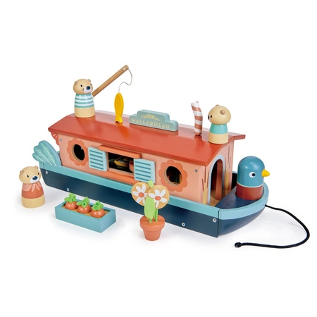 Misia rodzina na łodzi, Tender Leaf Toys