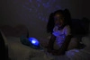 Cloud b® Tranquil Turtle™ Aqua - Lampka nocna z projekcją świetlną - Żółw podwodny niebieski