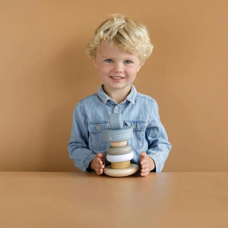 Little Dutch Piramida Błękit Ocean FSC LD8013