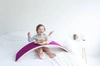 Deska do balansowania Starter Transparent z filcem, Baby Mouse, Wobbel