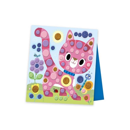 Zestaw kreatywny Okrągłe naklejki My arts & crafts 4+, Janod