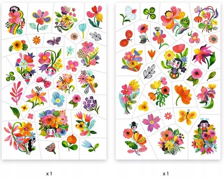 Tatuaże Dla Dzieci Djeco Kwiaty 3+