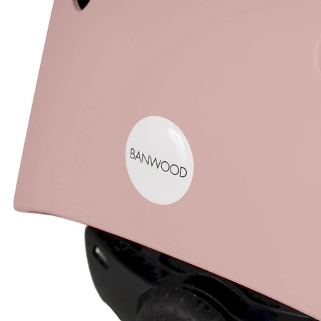 Banwood dziecięcy eco kask rowerowy Dusty Rose