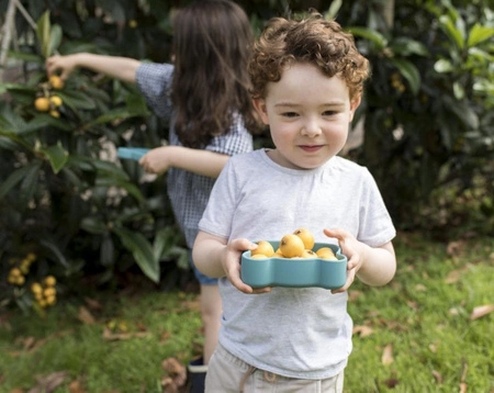 Zamykany silikonowy pojemnik Miś We Might Be Tiny - Powder Pink