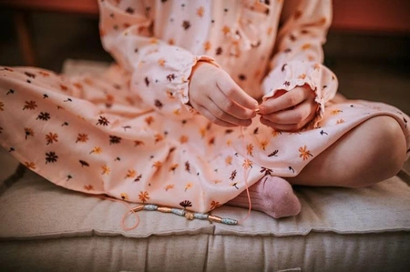 Zestaw kreatywny do tworzenia biżuterii Papierowe koraliki 8+, Janod