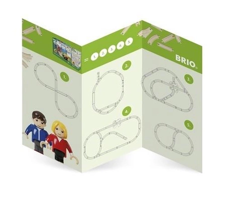BRIO World Kolejka Zestaw Startowy 26el.