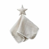 Jasnoszara szmatka przytulanka gwiazdka JackOJuno
