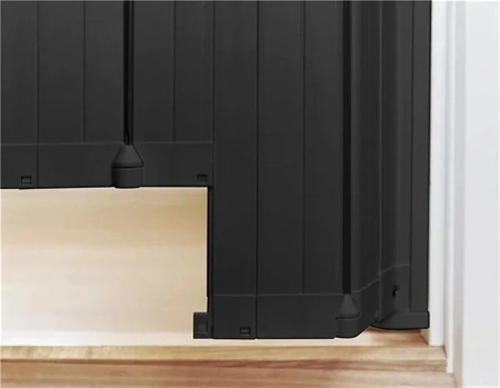 BabyDan Bramka ochronna ALMA, składana automatycznie, black