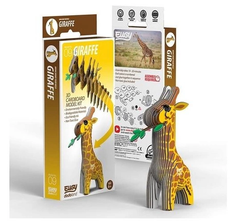 Eugy Układanka Eko 3D Żyrafa
