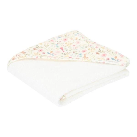 Little Dutch Bawełniany ręcznik z kapturem 75x75 cm Fairy Wonders