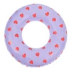 The Swim Essentials Koło do pływania 90 cm Lila Hearts 2023SE901