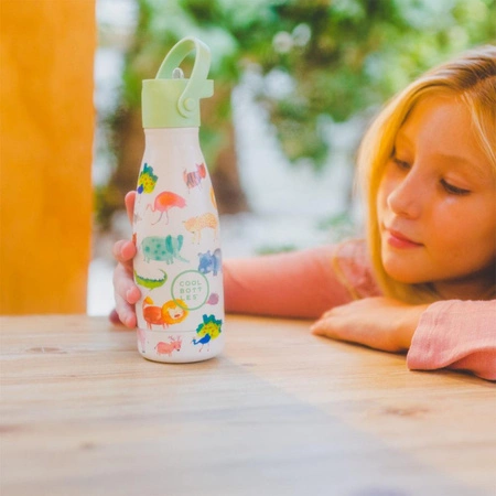 Cool Bottles Butelka termiczna Kids 260 ml Triple cool African safari