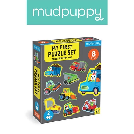 Mudpuppy Pierwsze puzzle Plac budowy 2 elementy 2+