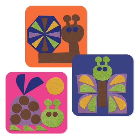 Wyklejanki filcowe MAŁE STWORZENIA DJ00085