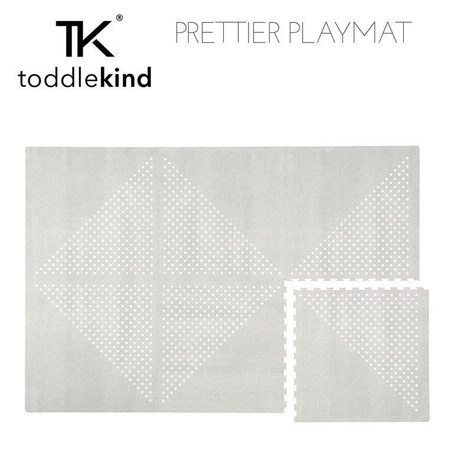 TODDLEKIND Mata do zabawy piankowa podłogowa Prettier Playmat Earth Dove Grey