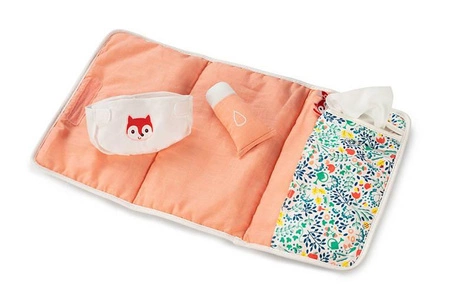 LILLIPUTIENS Przewijak z akcesoriami Kwiaty 2 lata+