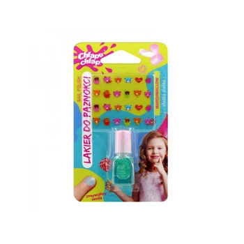 ESTETICA Chlapu Chlap Turkusowy Lakier Do Paznokci Zmywalny Wodą 2ML