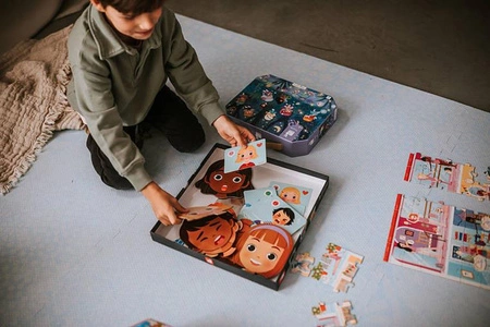 Magnetyczna układanka Emocje, Janod