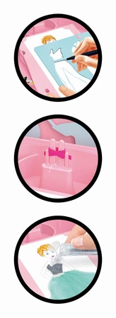 Buki projektantka mody studio zestaw do projektowania ubrań prezent 7+