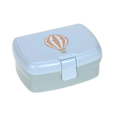 Lassig Zestaw na lunch Lunchbox + Tritanowa butelka - bidon 460 ml Tiny Drivers Balon