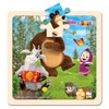 Puzzle Masza i Niedźwiedź, 20 elementów