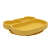Silikonowy talerzyk z przyssawką Miś We Might Be Tiny - Yellow