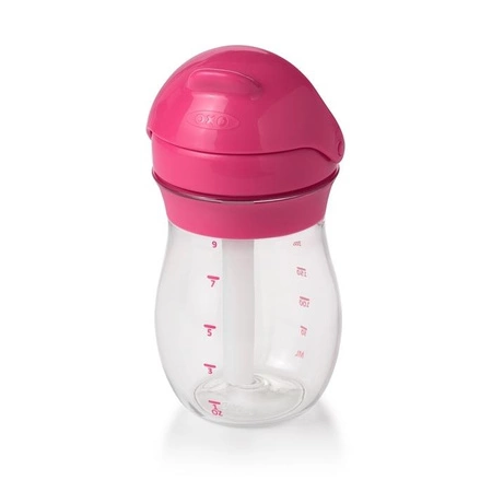 OXO Transitions Kubek ze Słomką 6m+ Pink