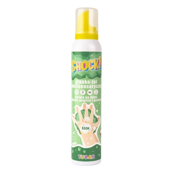 SHOCK! – MULTISENSORYCZNY PIANKO-ŻEL – 200 ML JABŁKO Tuban