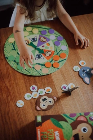 Mudpuppy Gra zespołowa Leśna uczta małpki 4+