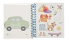 Little Dutch Zeszyt z naklejkami ubieranka Jim & friends 125407