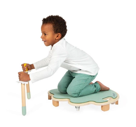 Deska na kółkach Liść Sweet Cocoon 4+, Janod