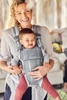 BABYBJORN - nosidełko Harmony 3D Mesh, Srebrny