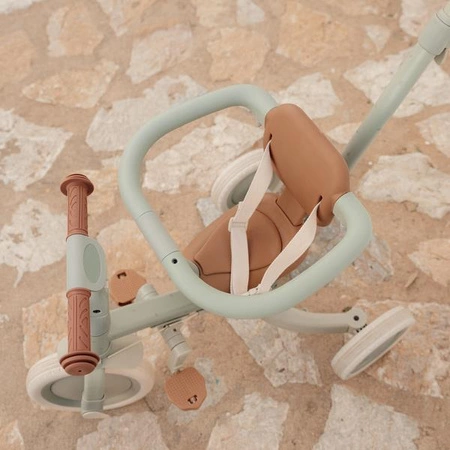 Little Dutch Rowerek trójkołowy 4w1 z rączką Green