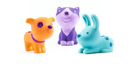 Topanifarm klocki kartonowe piramida wieża djeco