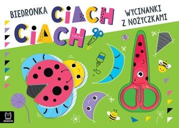 Biedronka ciach, ciach!. Wycinanki z nożyczkami