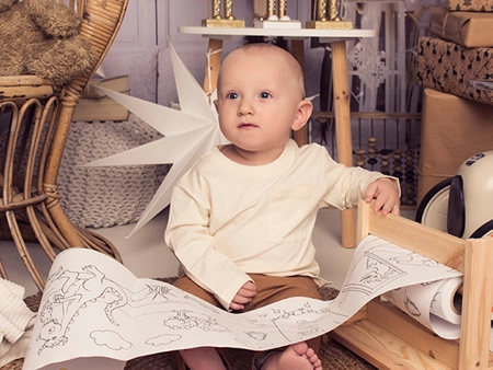 Kolorowanka w rolce Sportowcy 30m 3+ COLORESCA