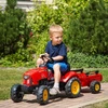 FALK Traktorek Red Supercharger Czerwony Otwierana Maska Od 2 Lat