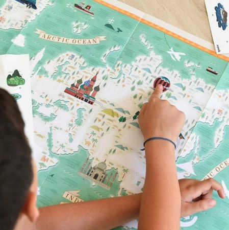 Wyklejanka DOOKOŁA ŚWIATA