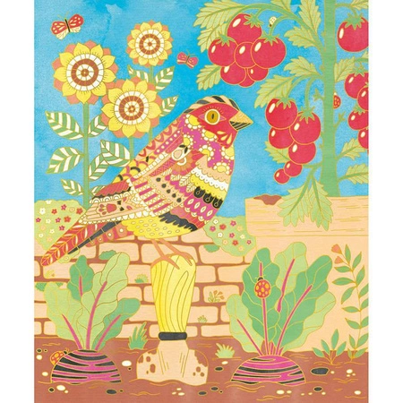 Zestaw kreatywny Złote kontury Ogród 6+, Janod