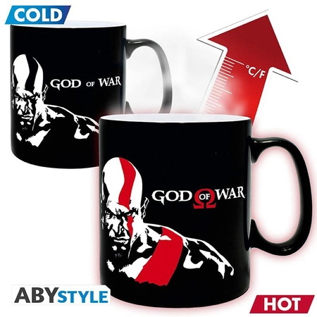 God of War Kratos heat change mug / kubek zmieniajacy wyglad God of War - Kratos - ABS